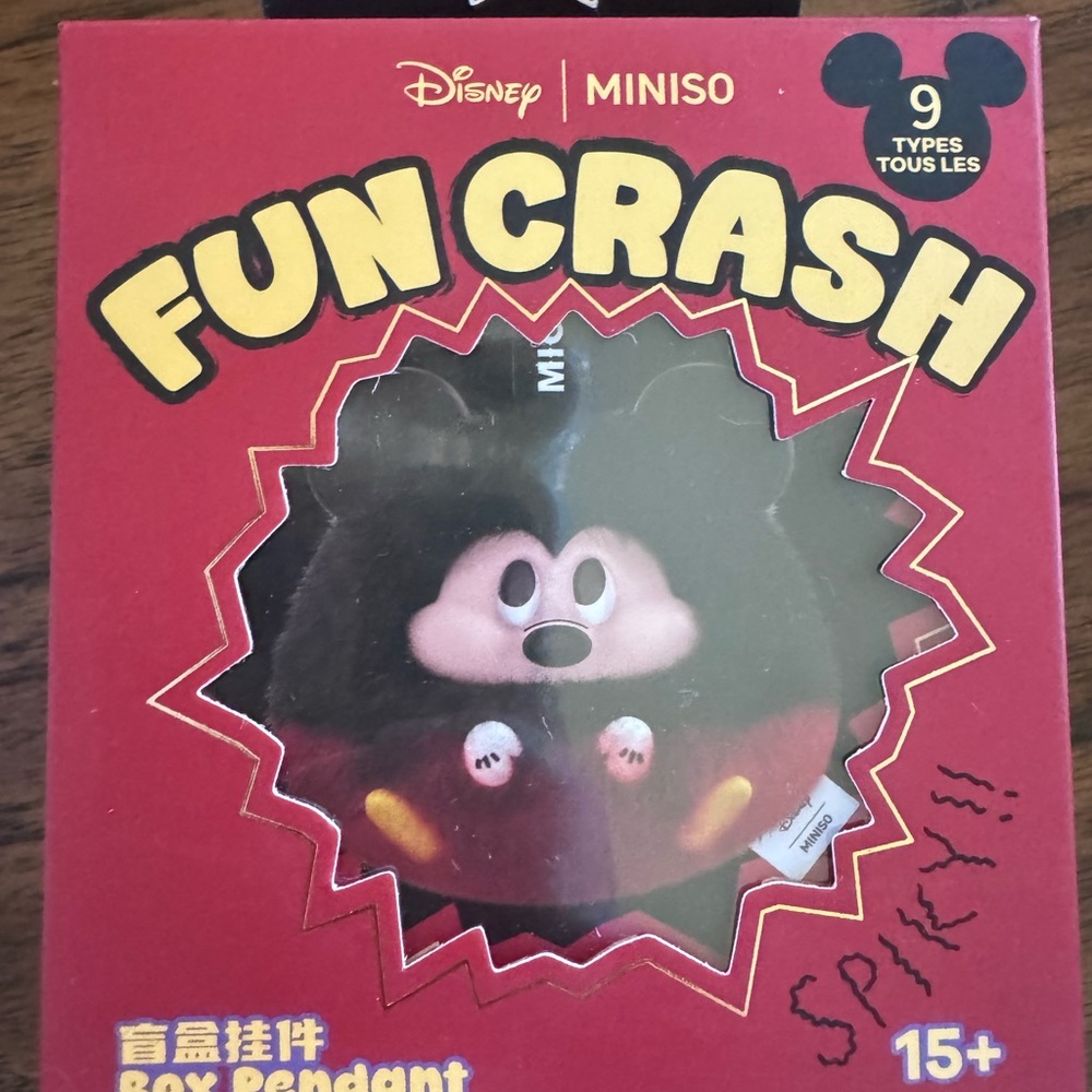 Disney Miniso Mickie Fun Crash blind Box Pendant - sweet pea Mickie confirmed